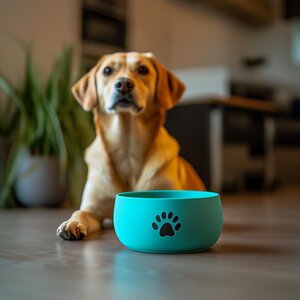 Gamelle pour chien imprimée en 3D | Écuelle minimaliste pour animaux