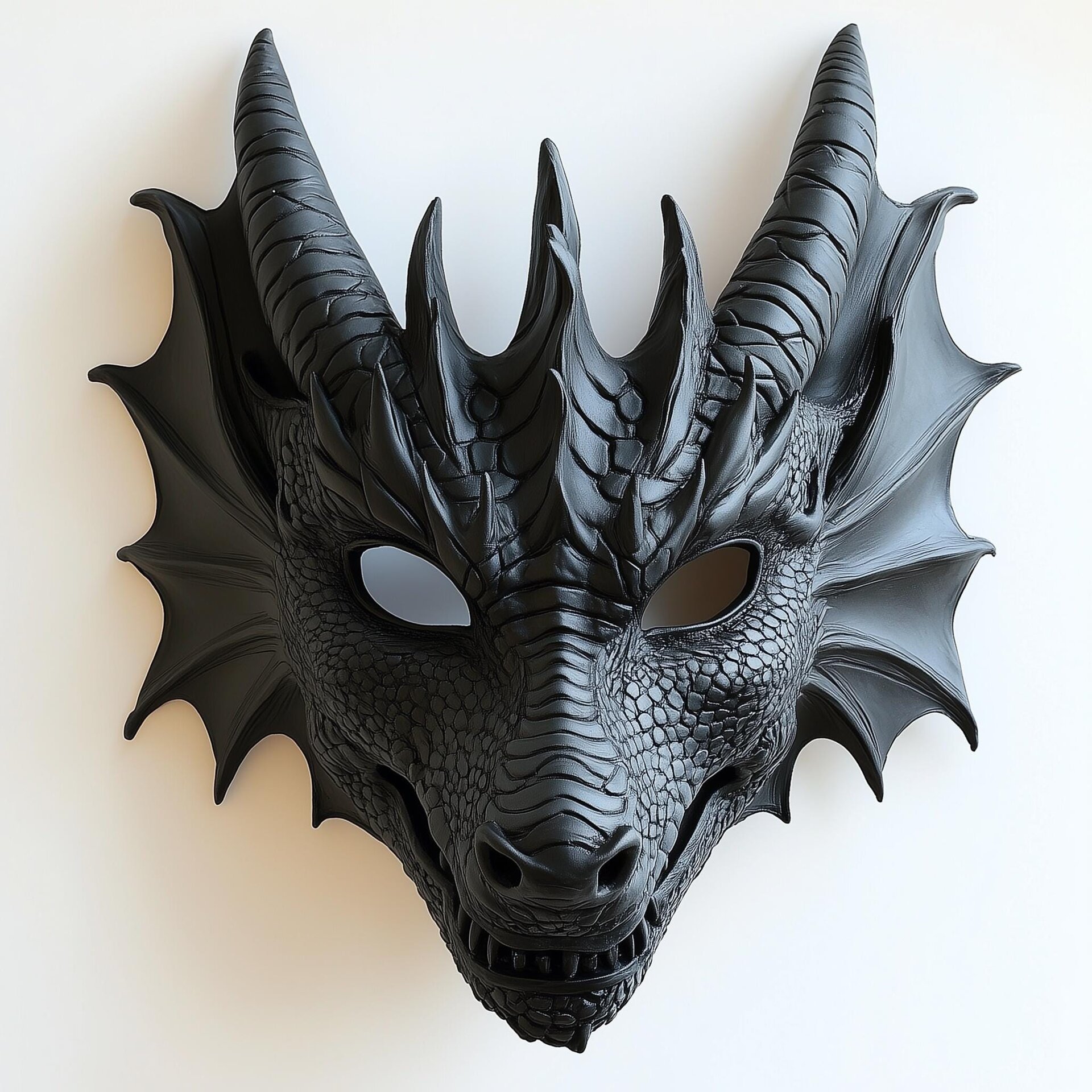 Masque de dragon imprimé en 3D | Accessoire de cosplay fantastique