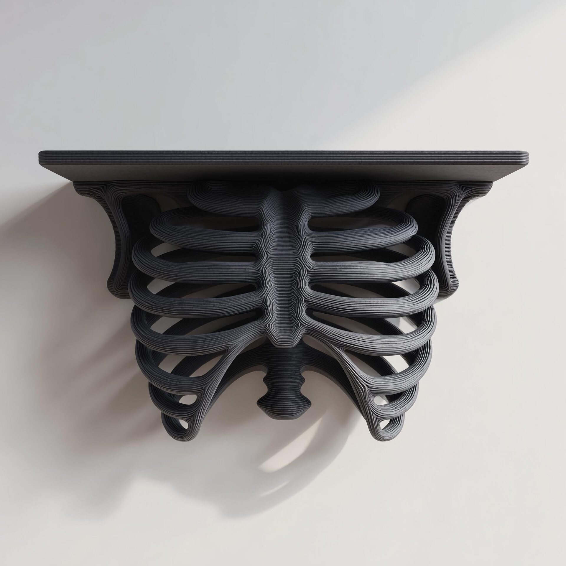 Étagère murale cage thoracique imprimée en 3D
