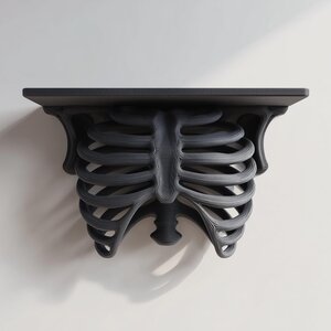 Étagère murale cage thoracique imprimée en 3D