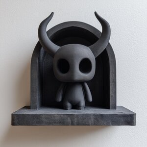 Étagère murale esprit cornu imprimée en 3D