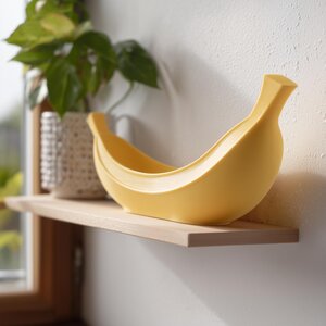 Coupelle fourre-tout banane imprimée en 3D