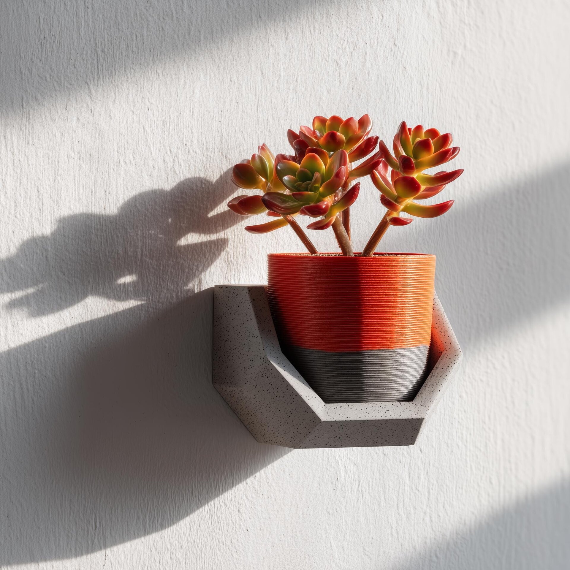 Étagère murale à équerre minimaliste imprimée en 3D