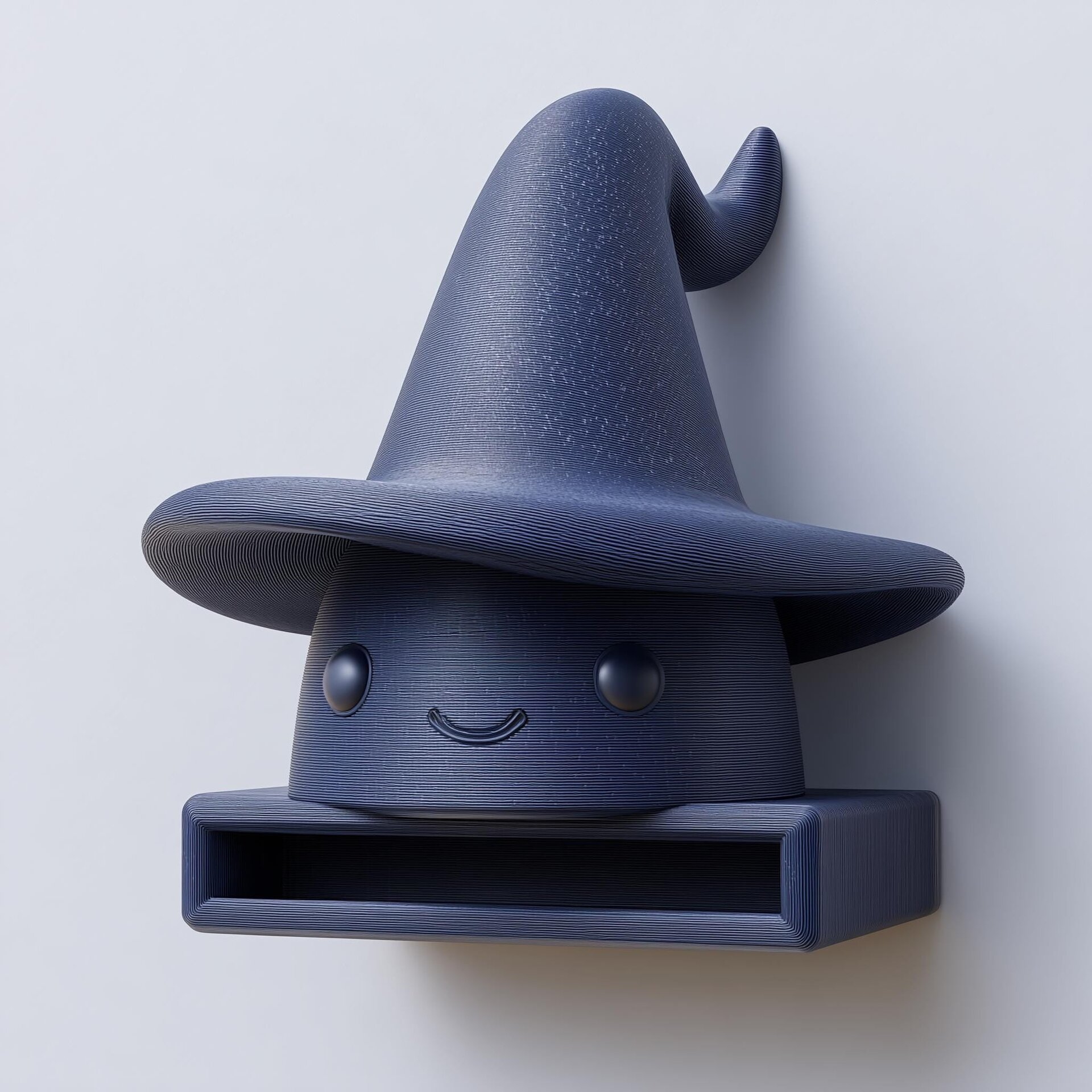 Niche murale chapeau de sorcier imprimée en 3D