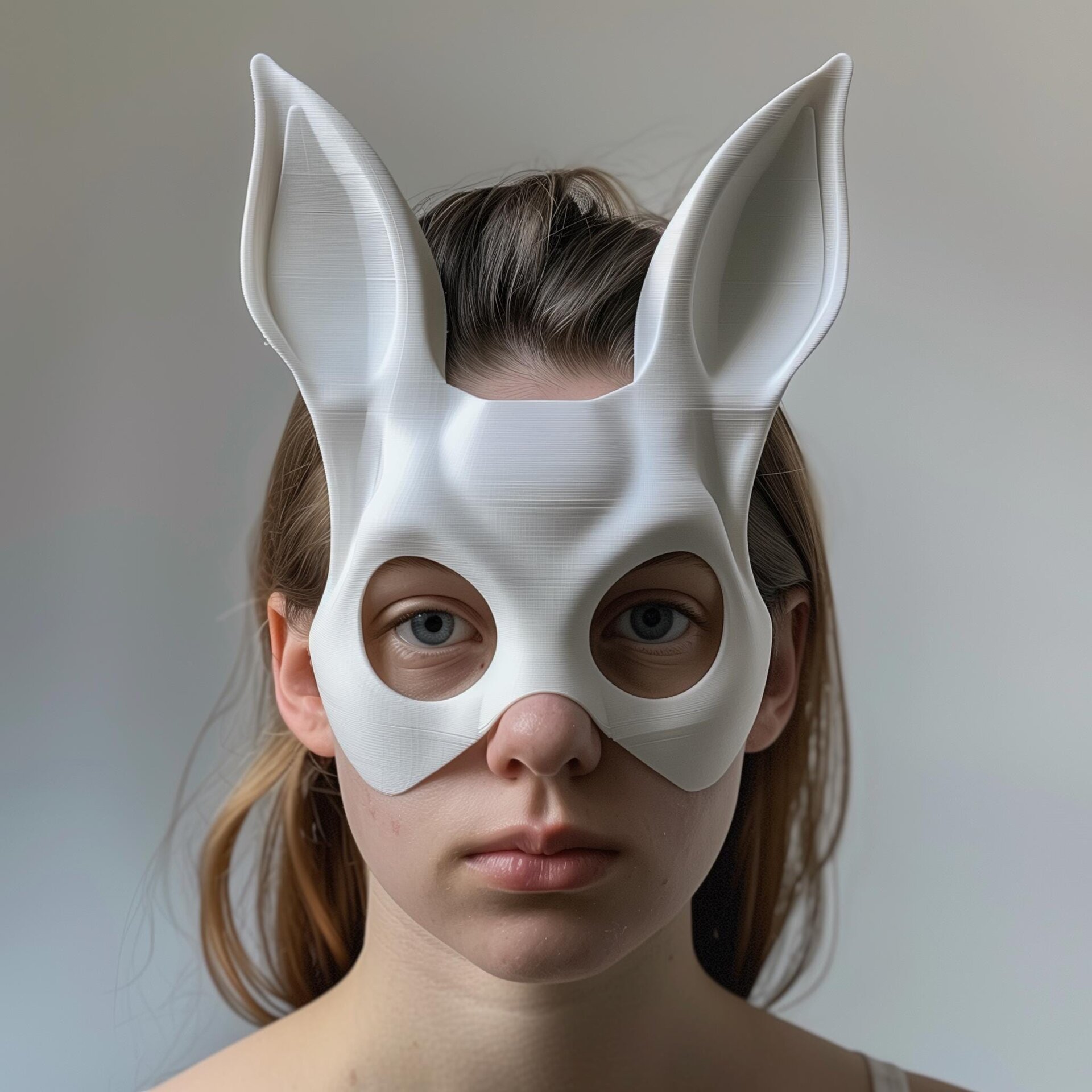 Masque de costume de lapin imprimé en 3D