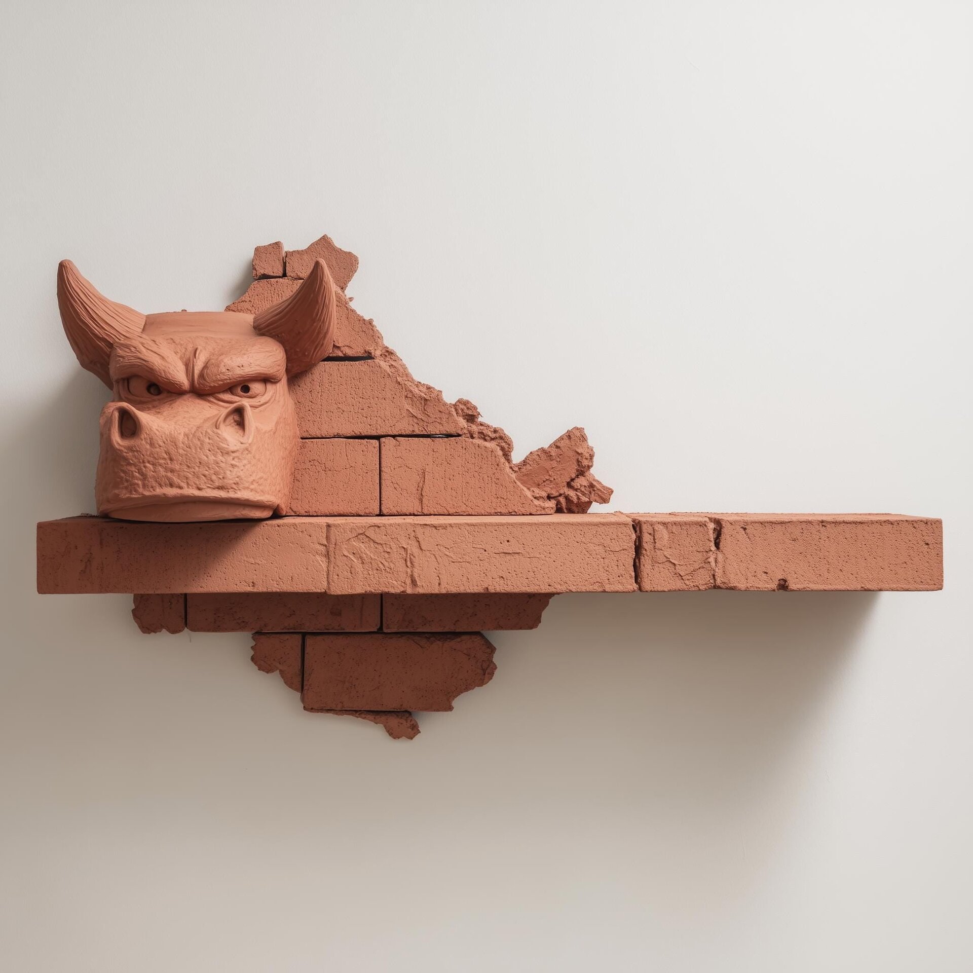 Étagère murale Dragon Brique imprimée en 3D