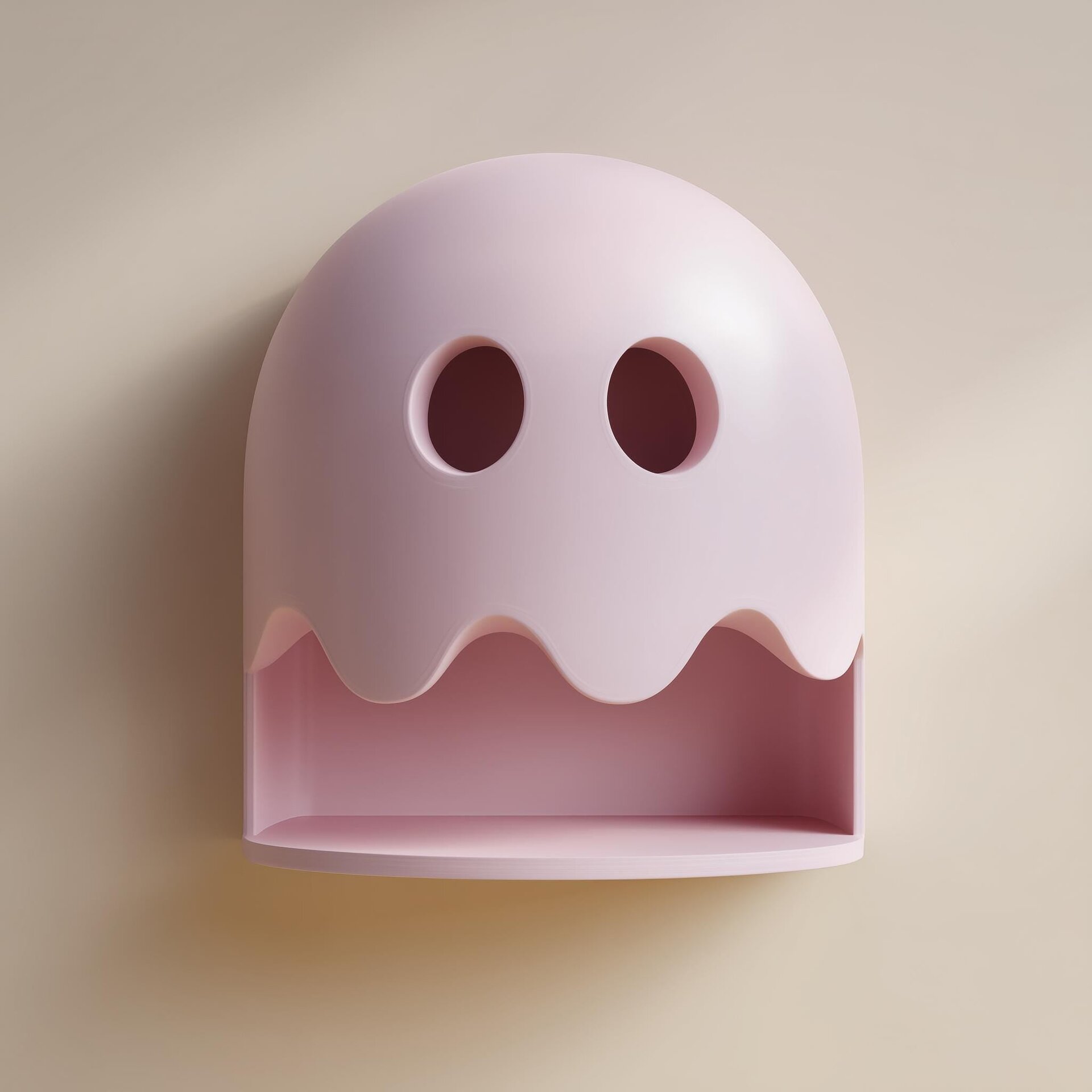Étagère murale niche fantôme imprimée en 3D