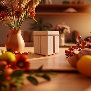 Urne commémorative minimaliste pour animal | Objet souvenir imprimé en 3D