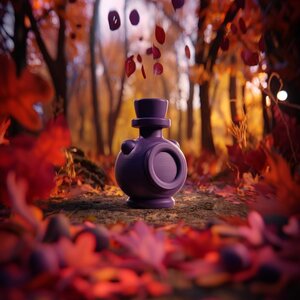 Urne commémorative souche d'arbre | Objet souvenir imprimé en 3D
