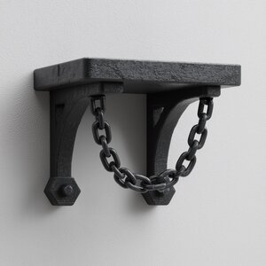 Étagère à support à chaîne gothique imprimée en 3D