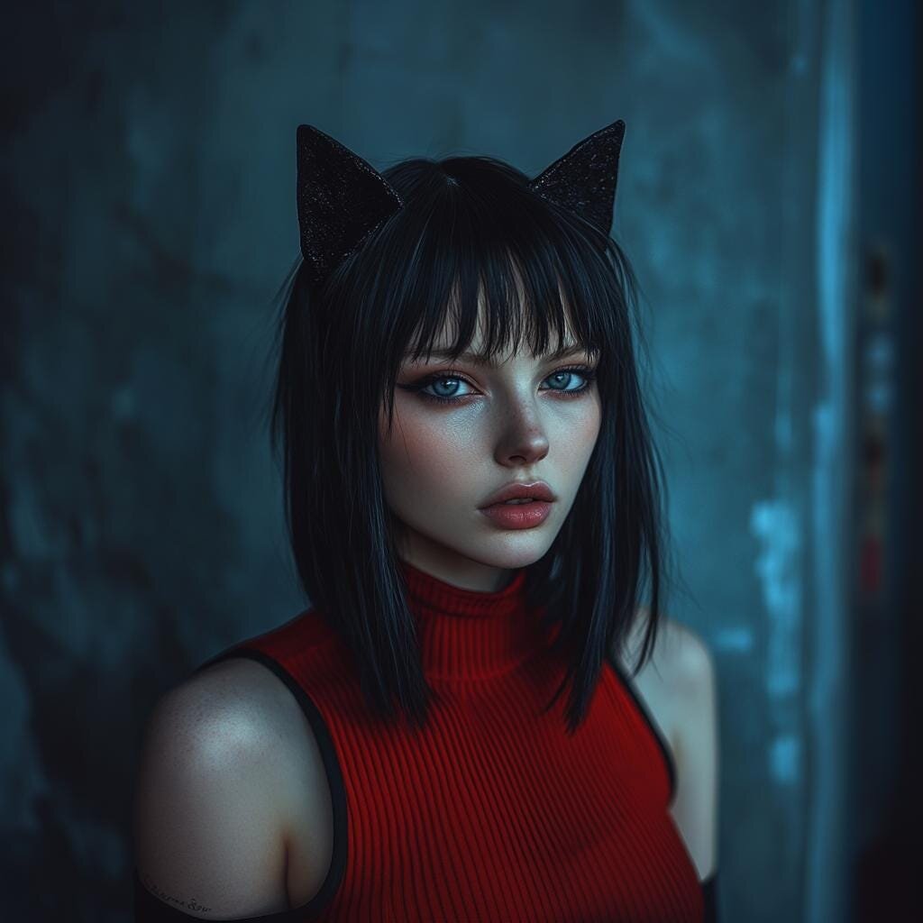 Bandeau de costume oreilles de chat imprimé en 3D