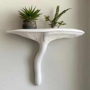 Étagère murale Artist's Conk imprimée en 3D | Présentation botanique