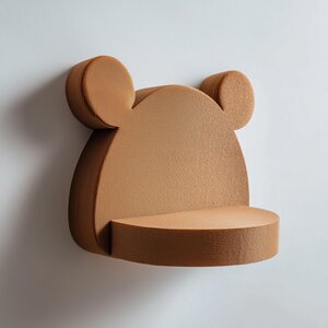 Étagère murale ourson mignon imprimée en 3D