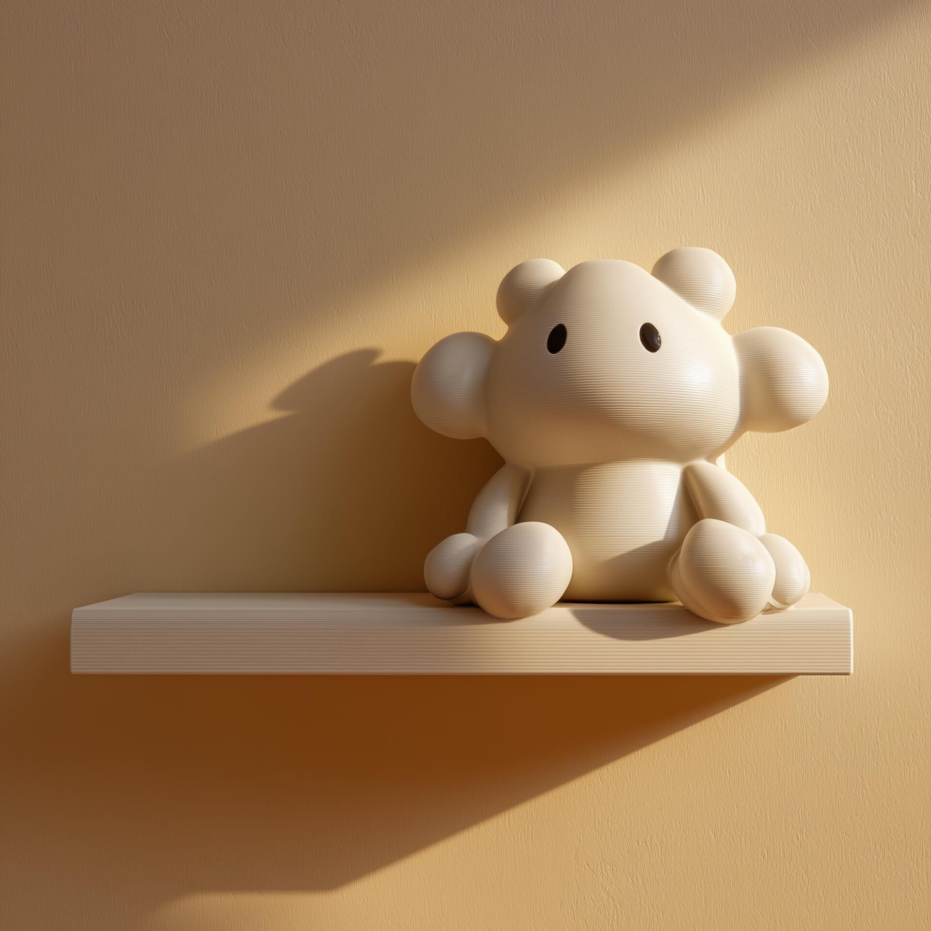 Étagère murale créature mignonne imprimée en 3D