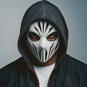 Masque assassin tête de mort imprimé en 3D | Accessoire de costume cyberpunk