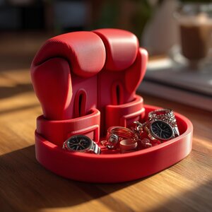 Porte-bijoux et organisateurs imprimés en 3D